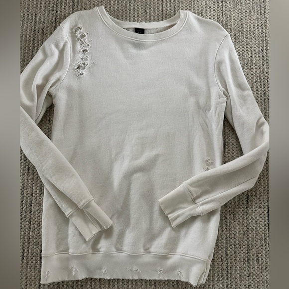Like new deconstructed sweatshirt - Picture 1 of 3